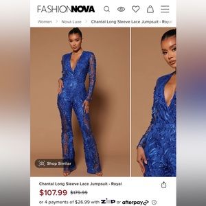 Lace Embroidered Jumpsuit